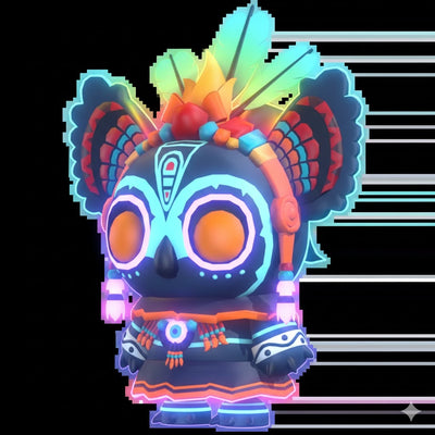1x Mega Neon Temple Friend
